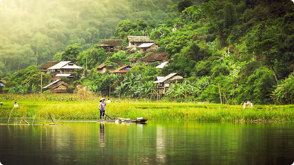 Vilarejo de Pac Ngoi