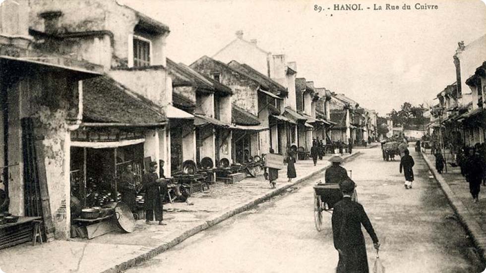 História do Bairro antigo de Hanói