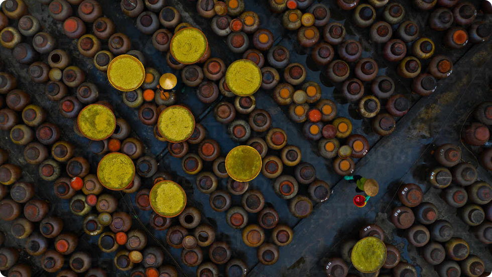 Aldeia do molho de soja Ban Yen Nhan