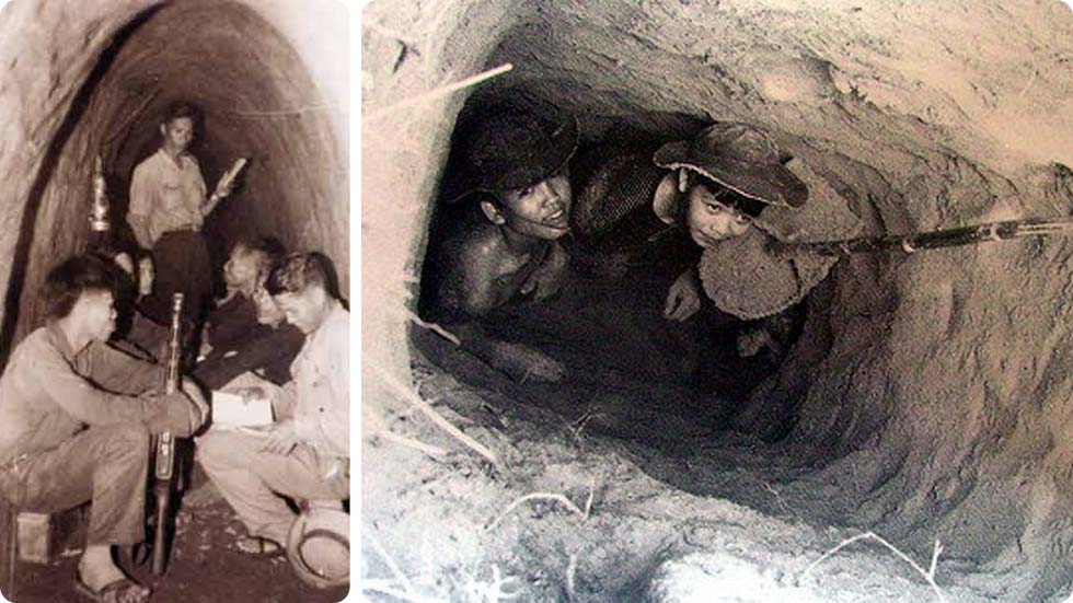 História de túnel de Cu Chi