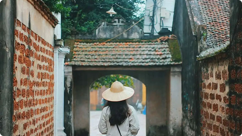 aldeia antiga de Duong Lam 