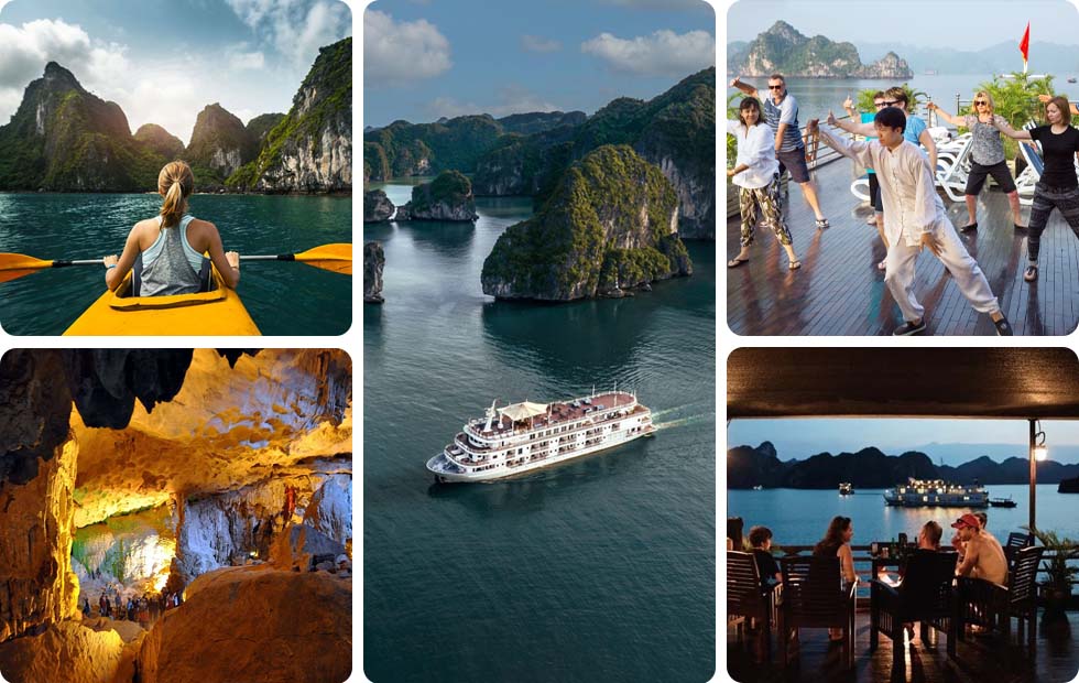 Cruzeiro de 2 dias na Baía de Halong
