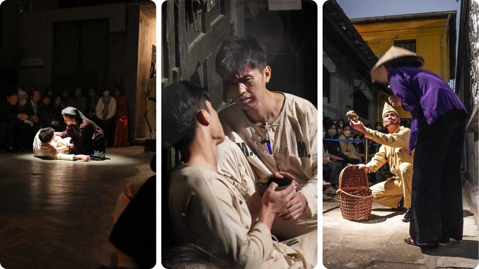 Passeio de noturno da prisão de Hoa Lo