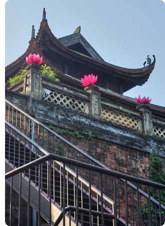 portão norte da Cidade Imperial de Thang Long