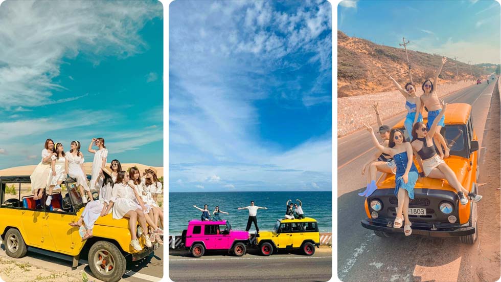 Passeio de jipe em Mui Ne