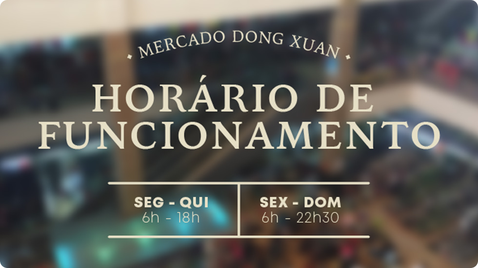 Horário de funcionamento do mercado Dong Xuan
