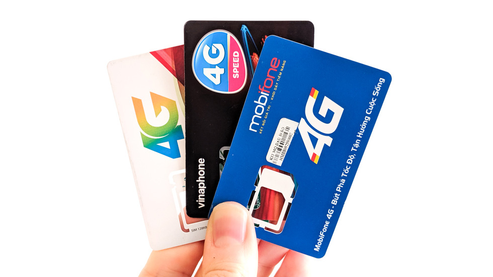 Cartão sim do Vietnã