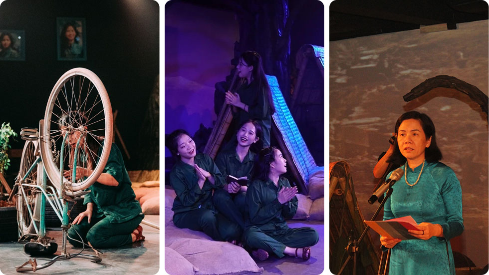 Chu Tam Chu Tai no museu de literatura vietnamita