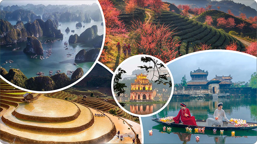 Paisagens do Vietnã