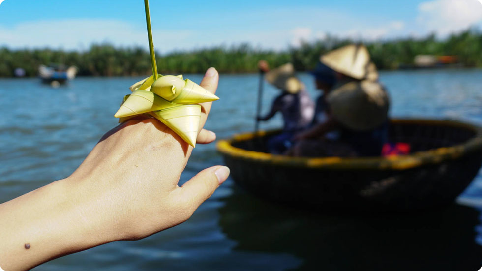 Floresta de coqueiros