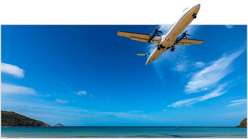Voo para a ilha de Con Dao