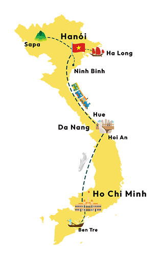 Viagem ao Vietname 15 dias