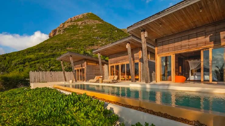 Resort na ilha de Con Dao